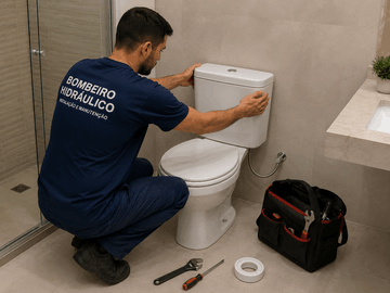 Serviço de Instalação de Sistema de Descarga com Caixa Acoplada em Laranjeiras, RJ